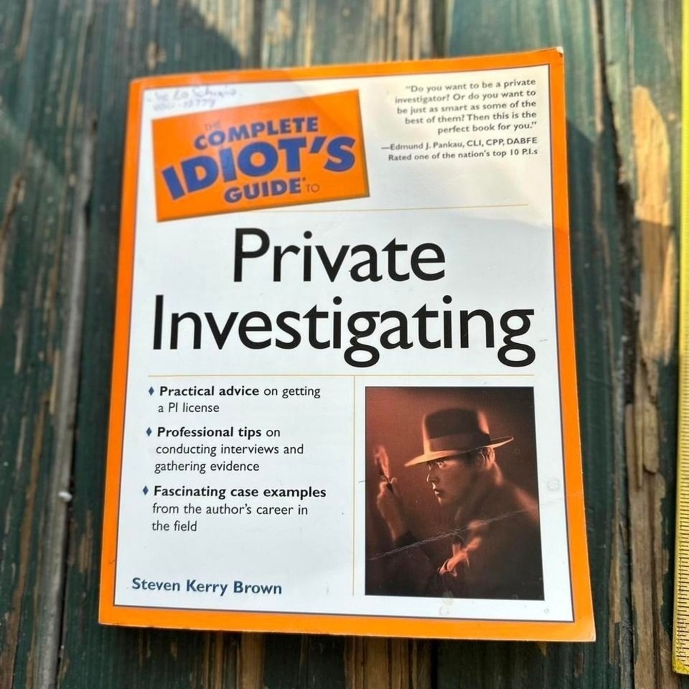 Private investigating for dummy's